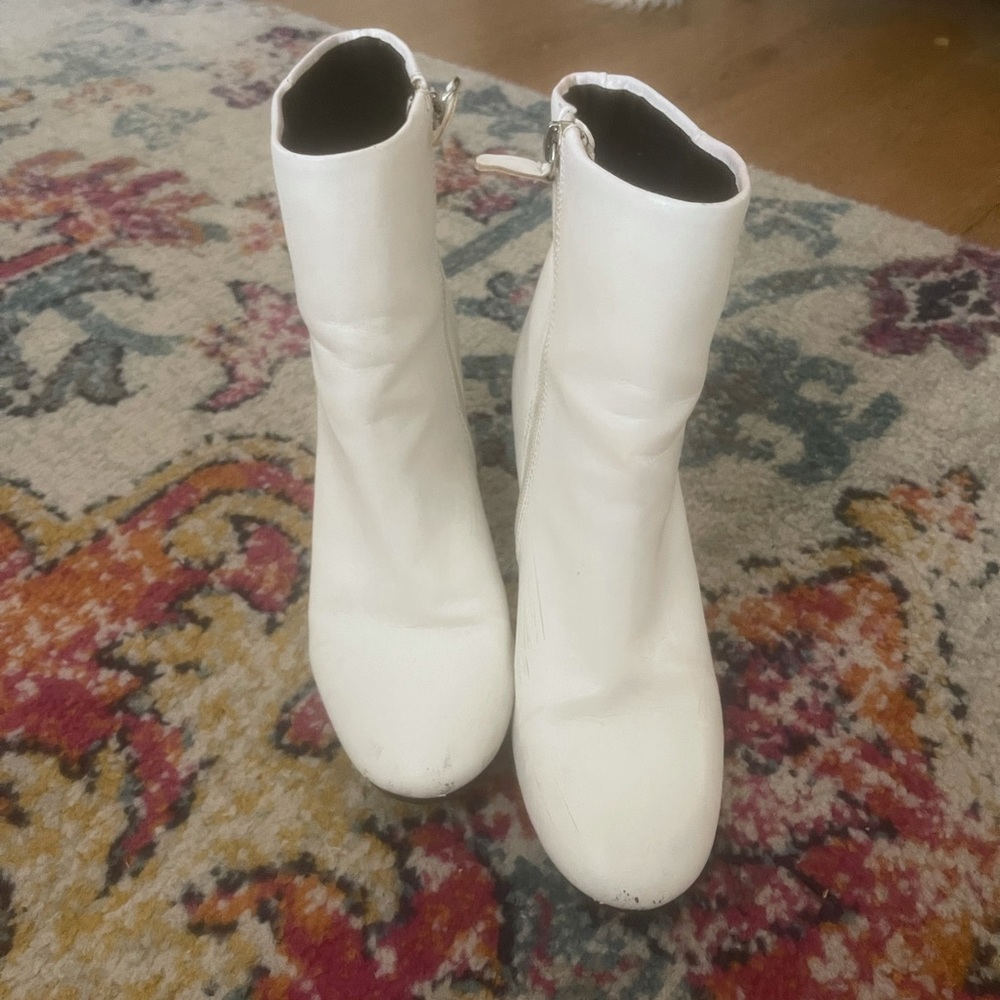 White Booties